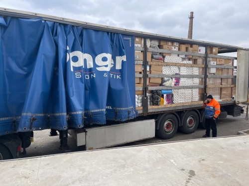 Рівненщина прийняла 75 гуманітарних вантажівок з-за кордону