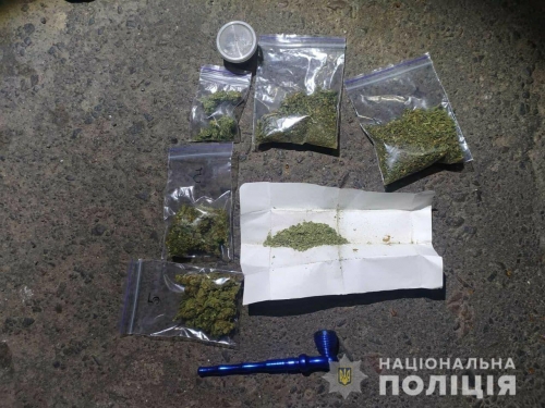 На блок-пості Дубенщини поліцейські вилучили у водія наркотики