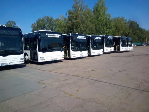 18 нових автобусів курсуватимуть вулицями Рівного