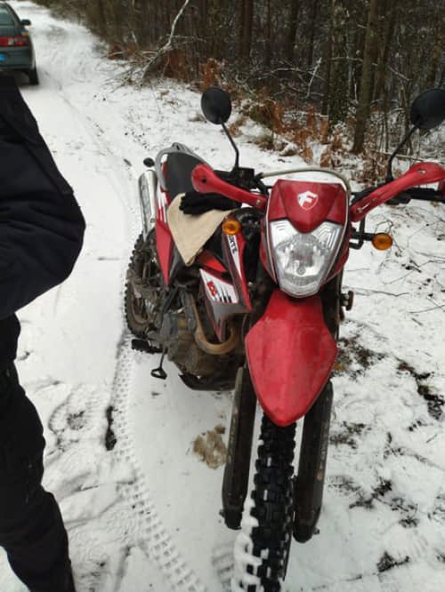 На Сарненщині мотоцикліст-правопорушник пропонував хабара поліцейським