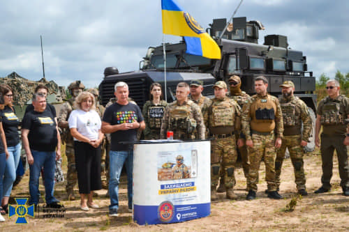 У Рівному відбулось спецпогашення марки «Служба безпеки України»