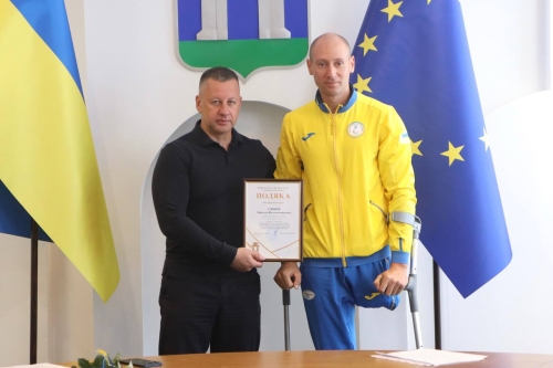 У Рівному відзначили учасників Паралімпіади 2024 у Парижі