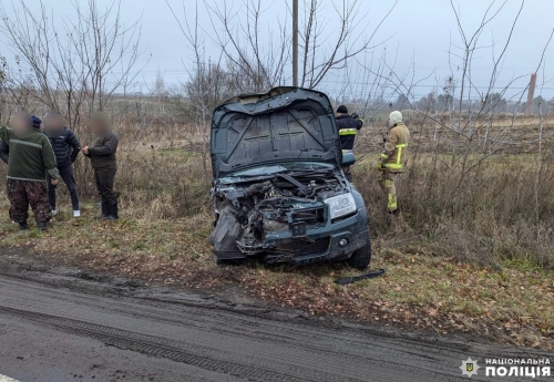 У Рівненському районі внаслідок ДТП одна особа загинула та ще троє травмувалися