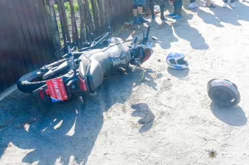 У Сарненському районі внаслідок ДТП загинула водійка мотоцикла