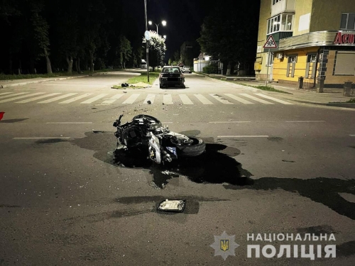У Здолбунові в ДТП постраждали водій та пасажир мотоцикла