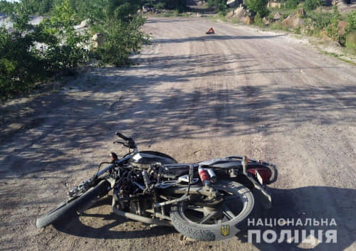 Нетверезий житель Сарненського району скоїв ДТП на краденому мотоциклі