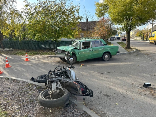 ДТП у Дубровиці: постраждали мотоцикліст і малолітній пасажир