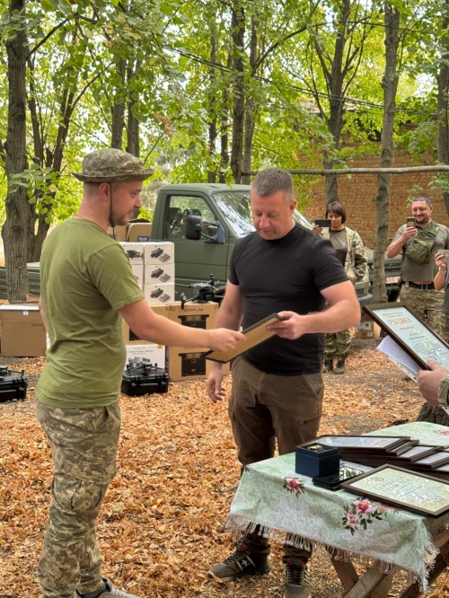 Віктор Шакирзян відвіз допомогу рівнянам, які боронять країну на Харківському напрямку